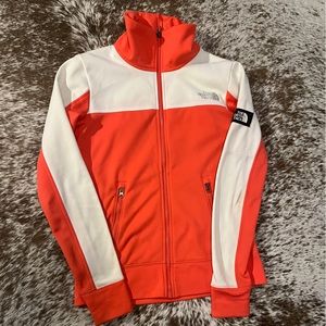 Pink north face